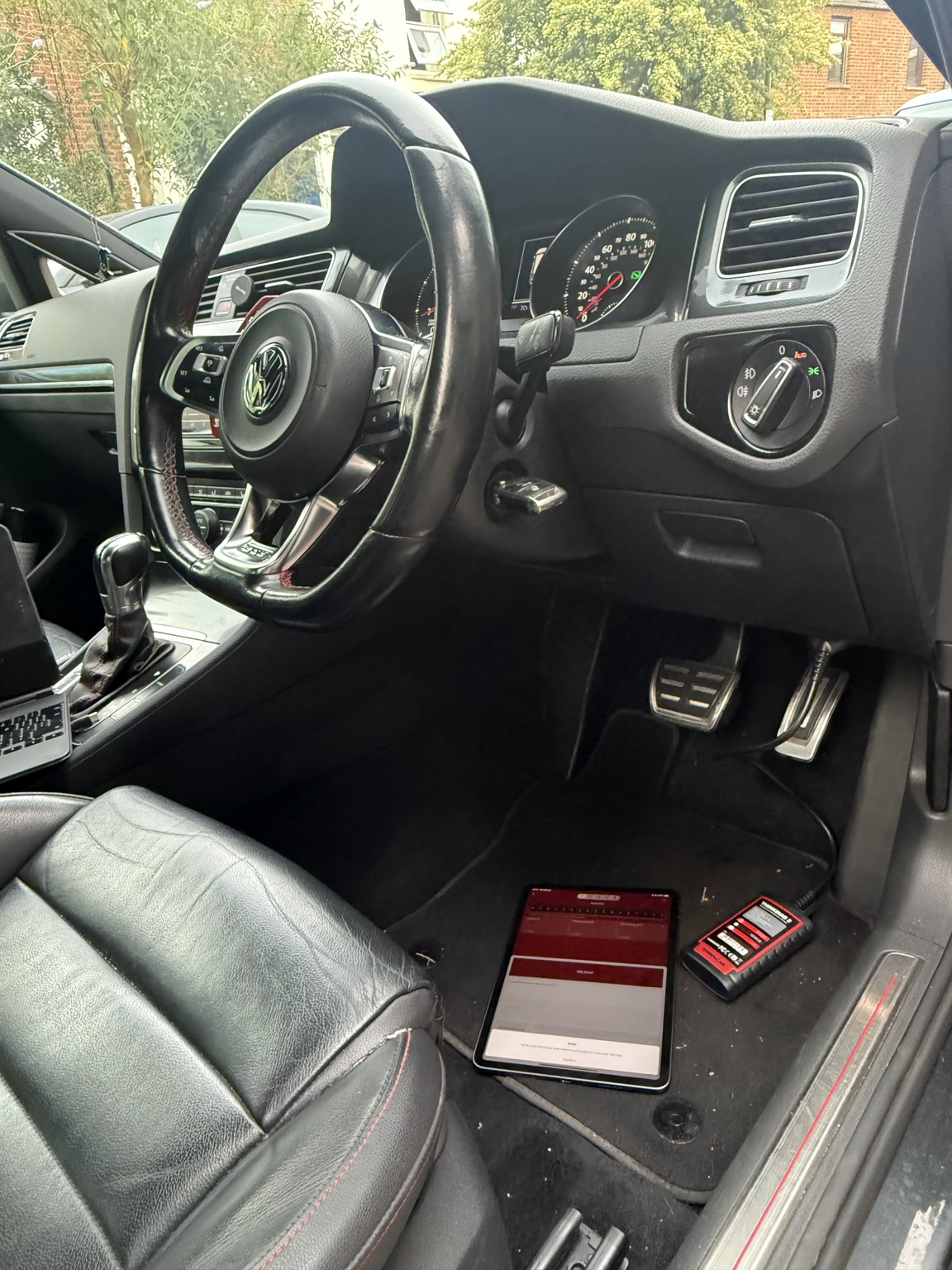 Volkswagen Golf diagnostic work 1