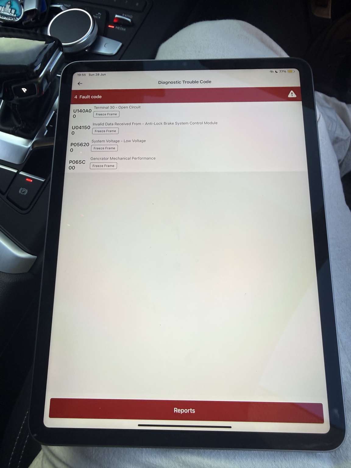 Audi diagnostic work 4