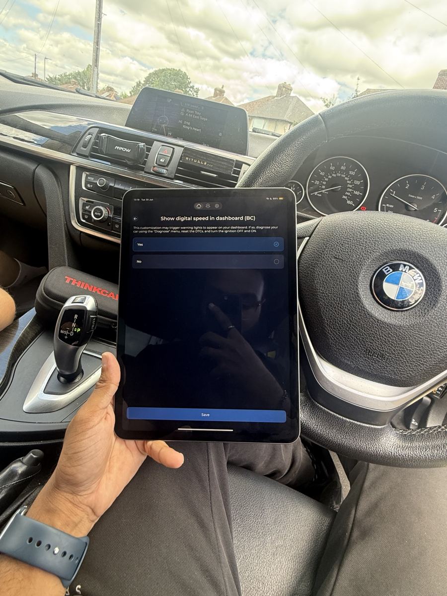 BMW diagnostic work 5