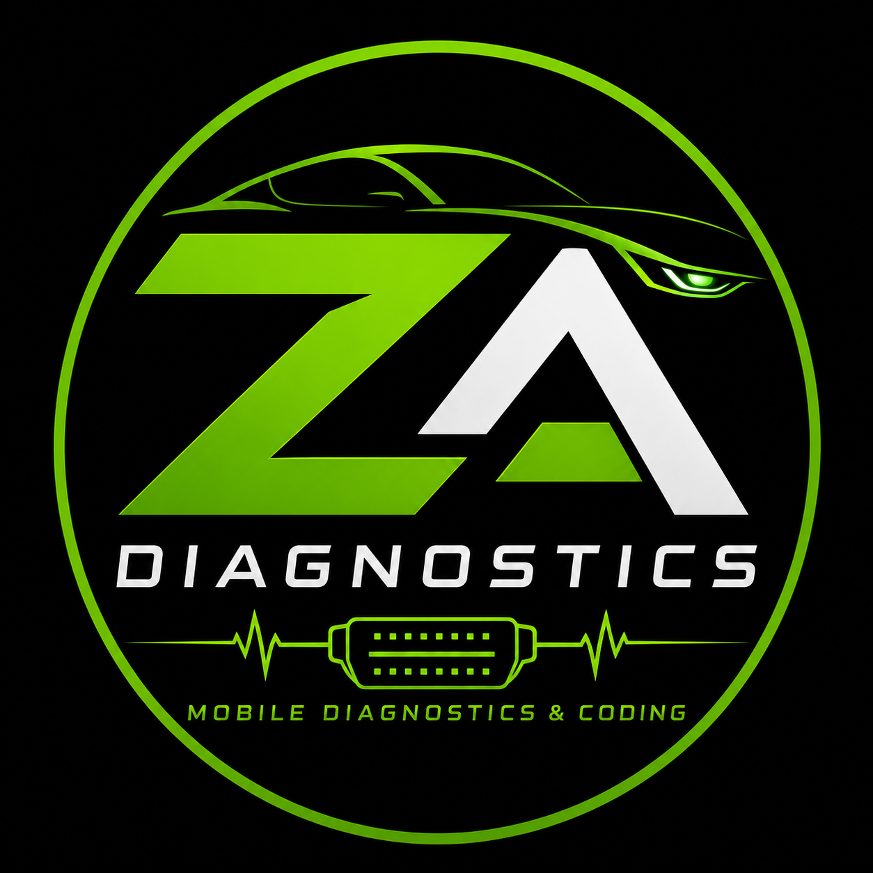 ZA Diagnostics logo