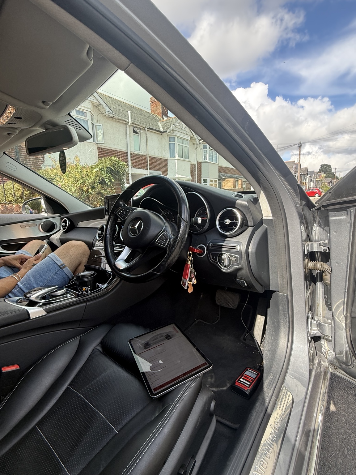 Mercedes-Benz diagnostic work 3